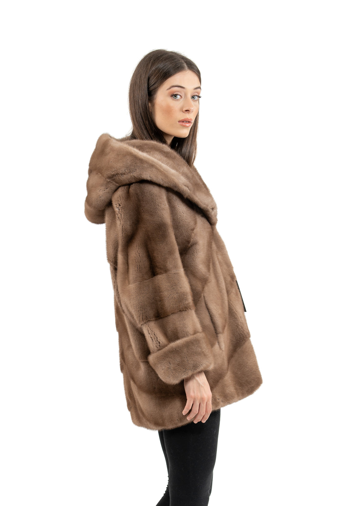 Classic Pastel Mink fur coat by manzari