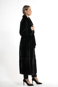 Elegant Blackglama Mink fur coat for a refined look