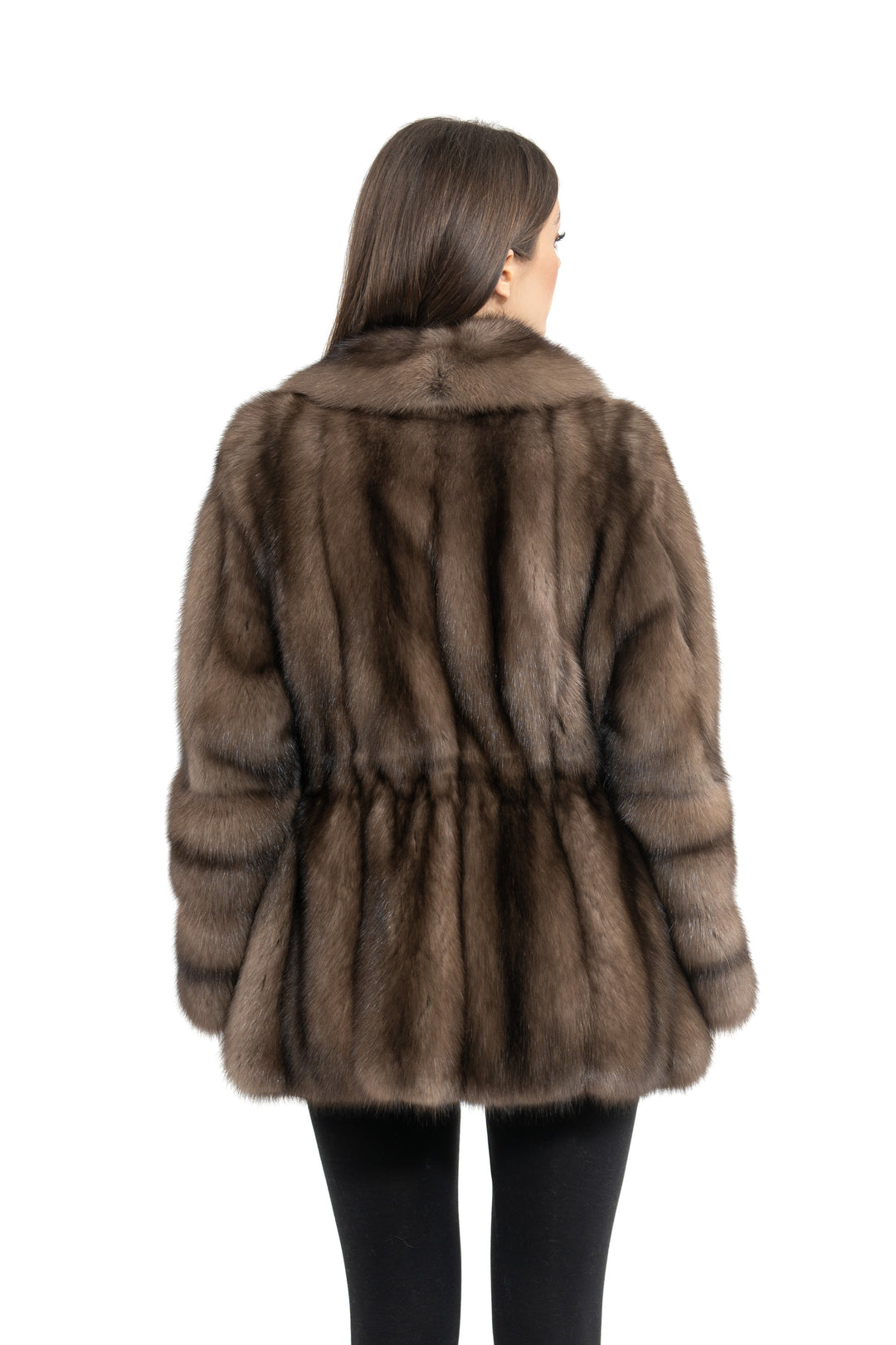 Exclusive Lavander Russian sable fur coat by manzari