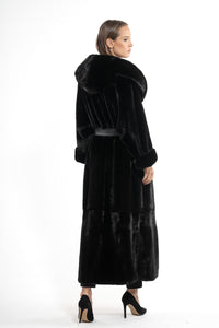 Elegant Blackglama Mink fur coat for a refined look