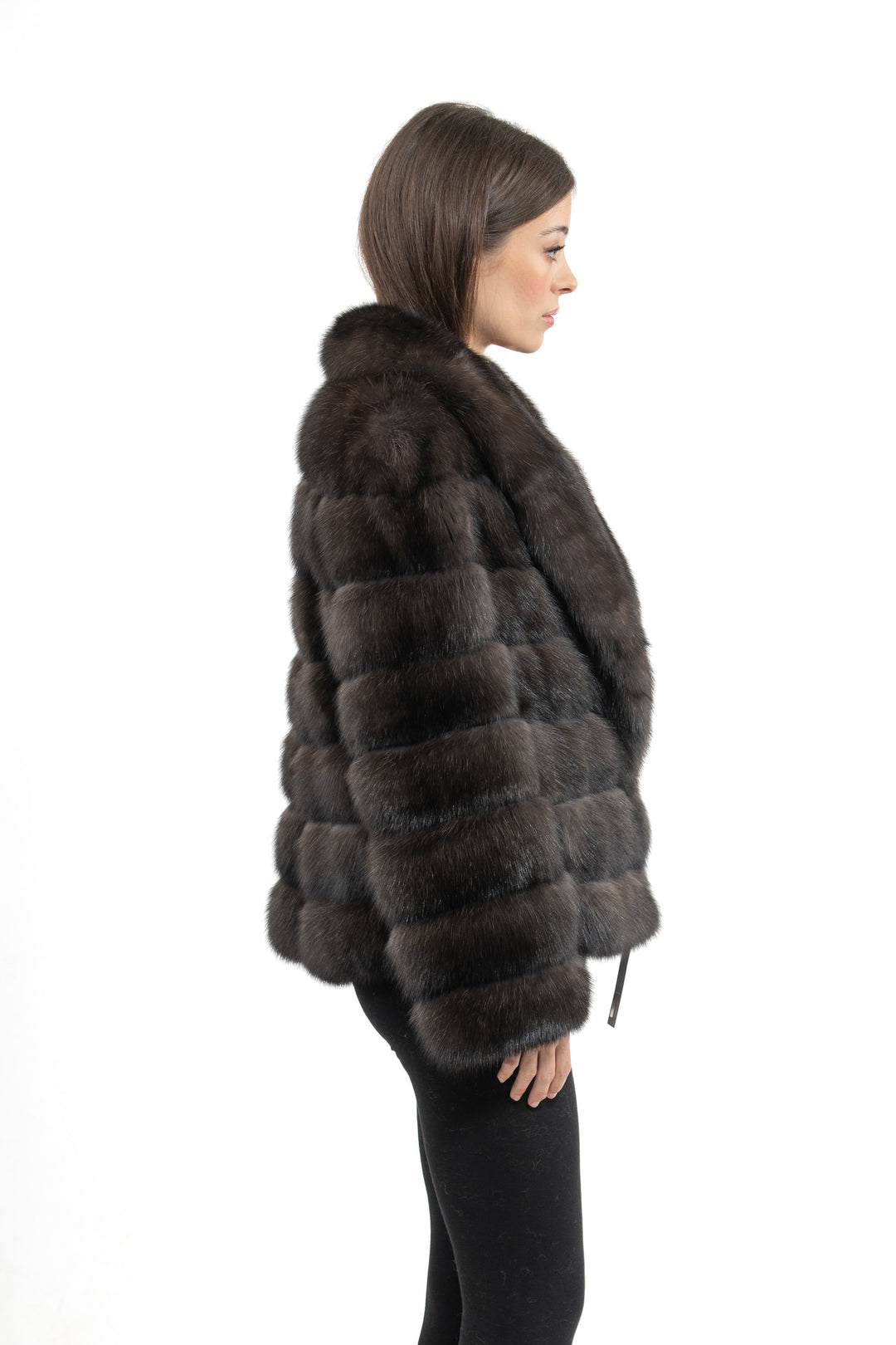 Exclusive Carbonio Russian sable fur coat by manzari
