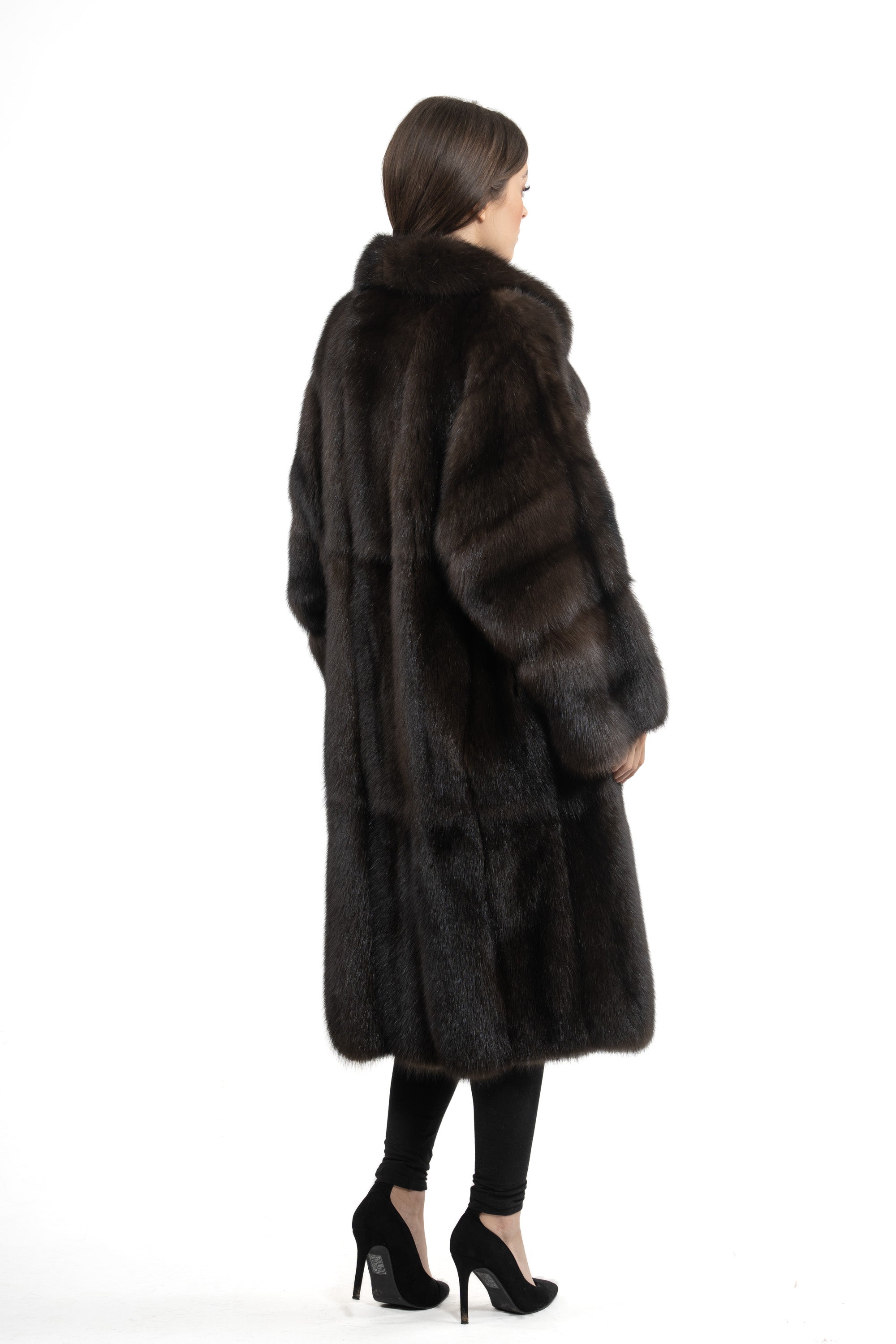 Dark Russian Sable Jacket - Women's Jacket L1,7 S/S K/K 17M561