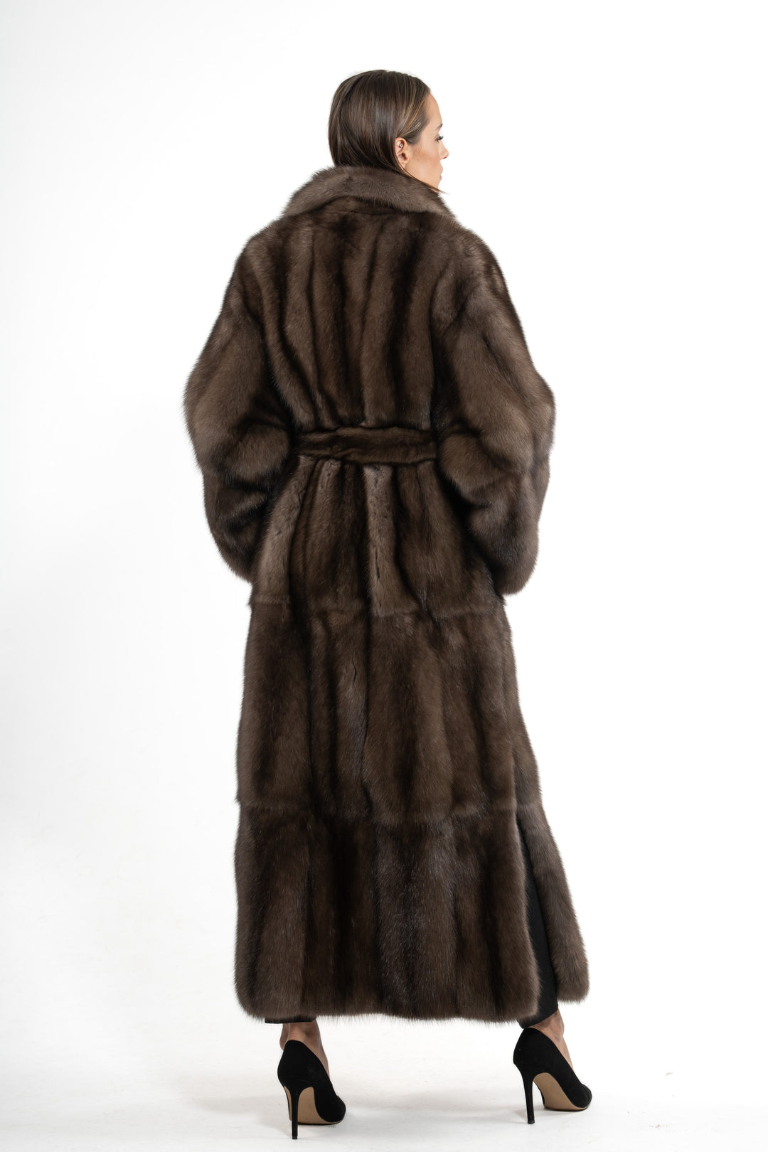 High-quality sable fur coat for luxury lovers