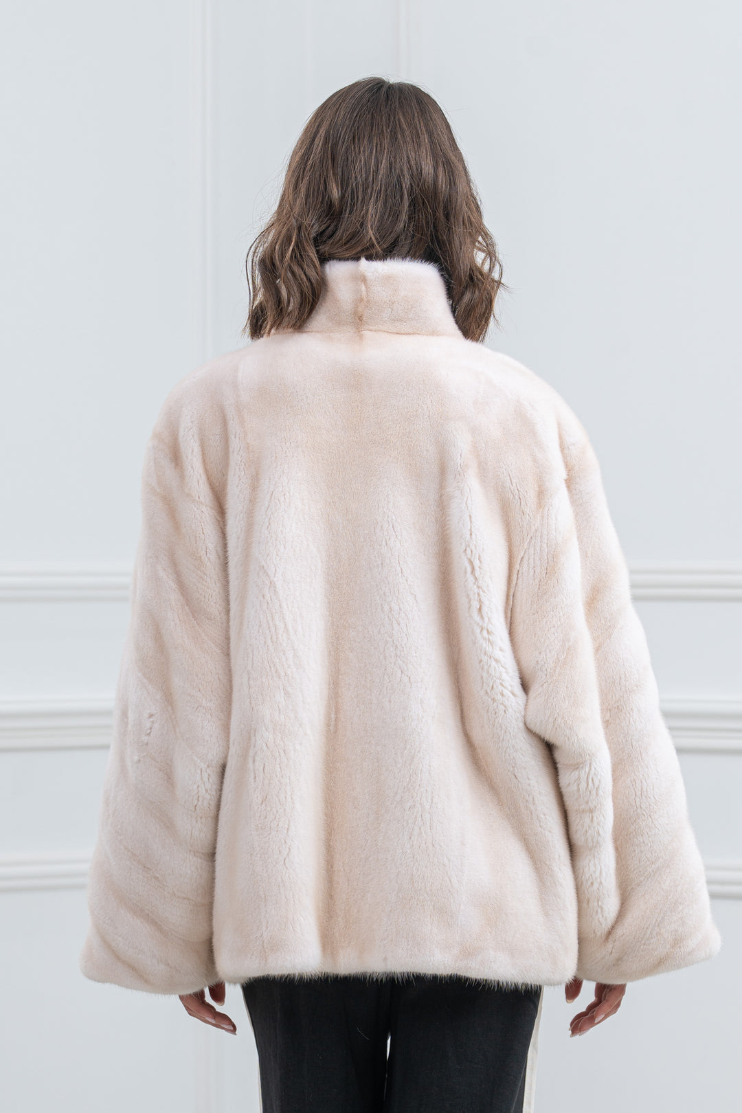 Pearl Mink Fur Short Jacket - Women&