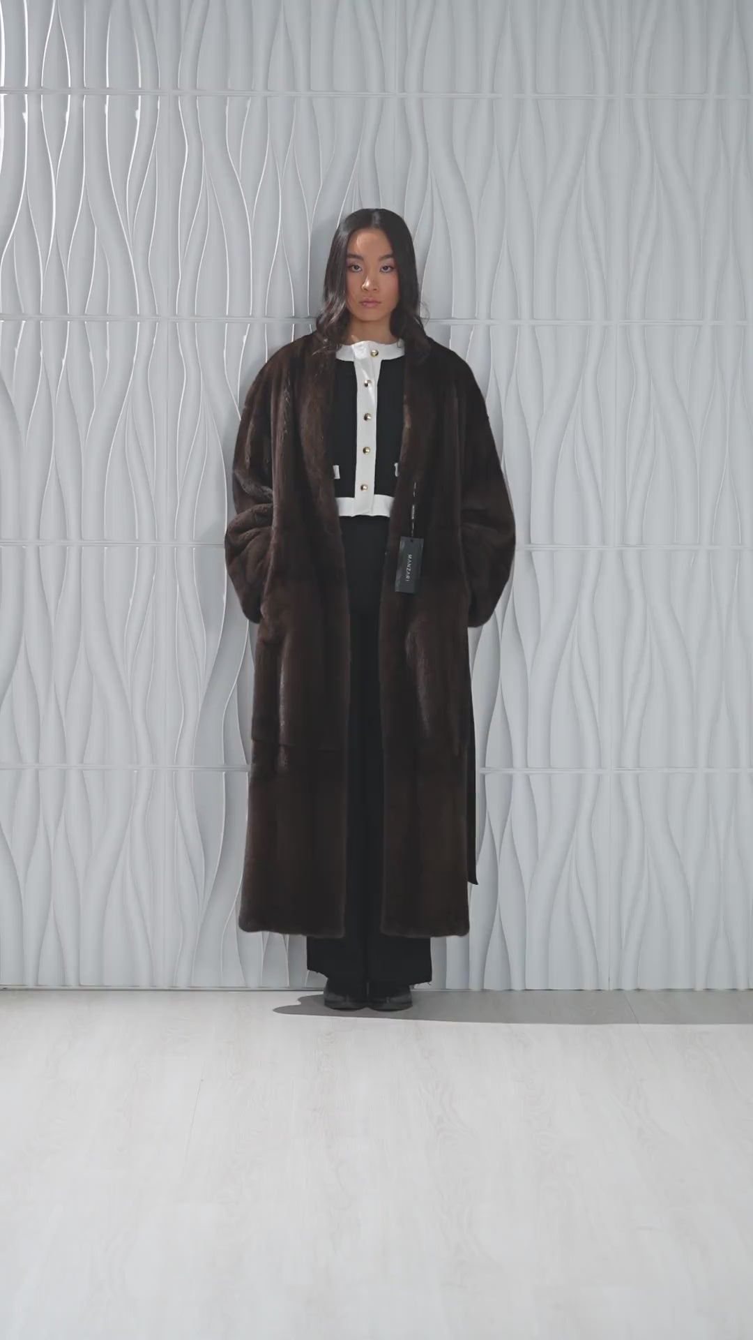 Star Light Mink Fur Coat - Women&