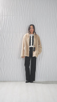 Palomino Mink Fur Short Jacket - Women&