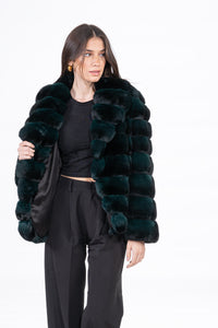 Manzari Amazonia Chinchilla fur coat for a timeless appeal