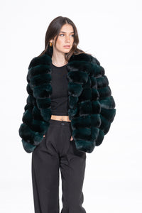 Premium Amazonia Chinchilla fur coat for a sophisticated style by manzari