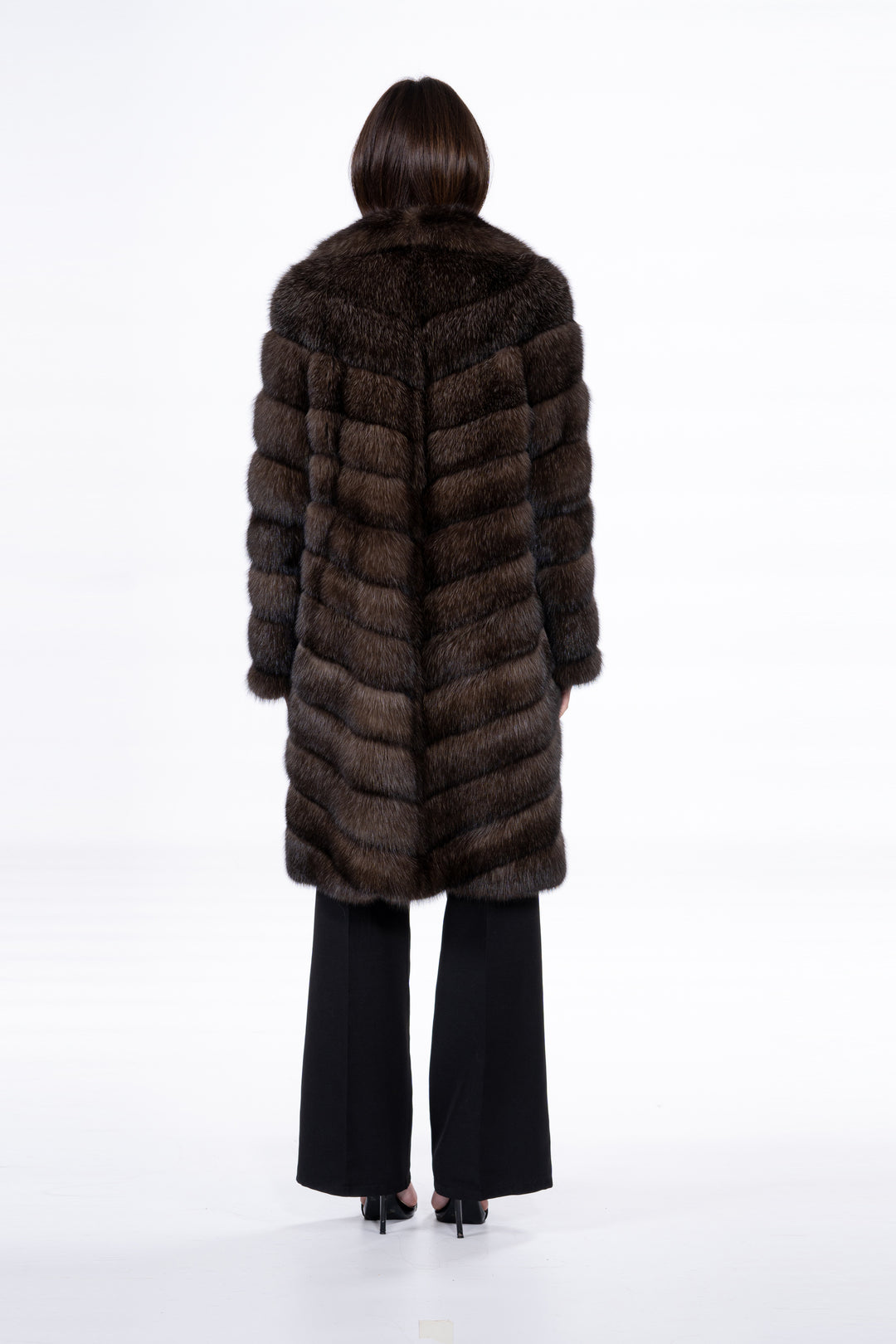 High-quality sable fur coat for luxury lovers