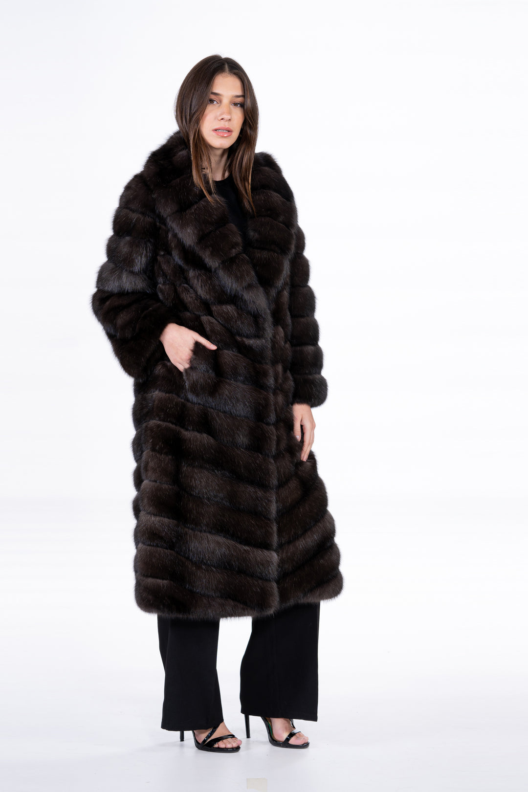 Exclusive Russian sable fur coat by manzari