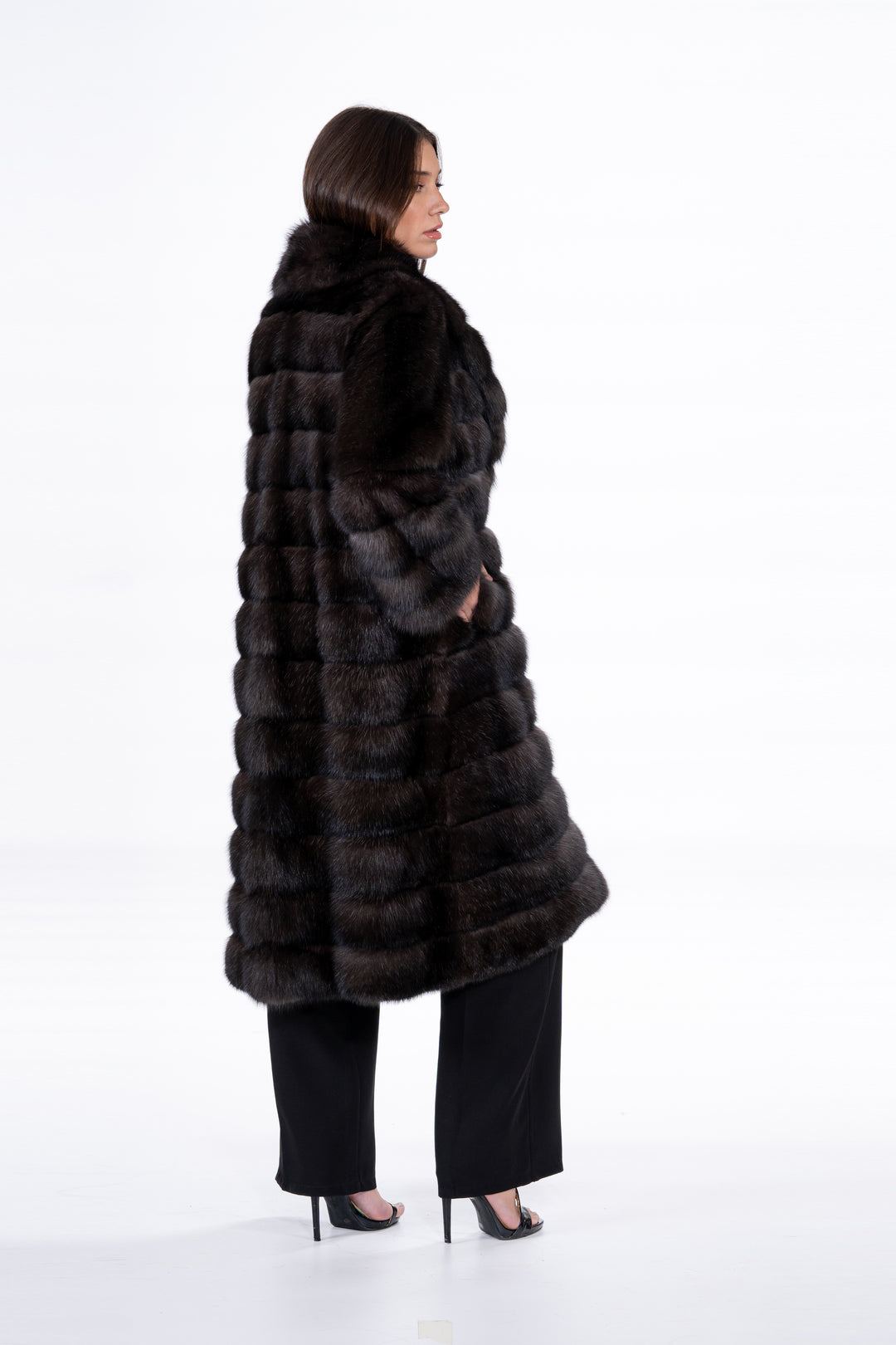 Exclusive Russian sable fur coat by manzari
