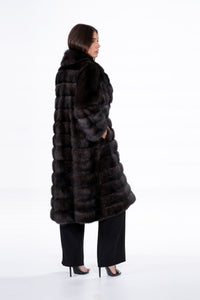 Exclusive Russian sable fur coat by manzari