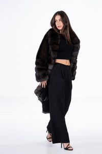 Manzari Russian sable fur coat for a timeless look