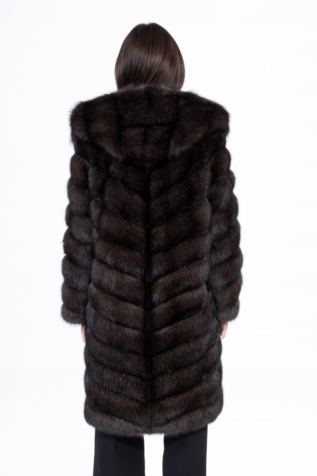 Exclusive Russian sable fur coat by manzari