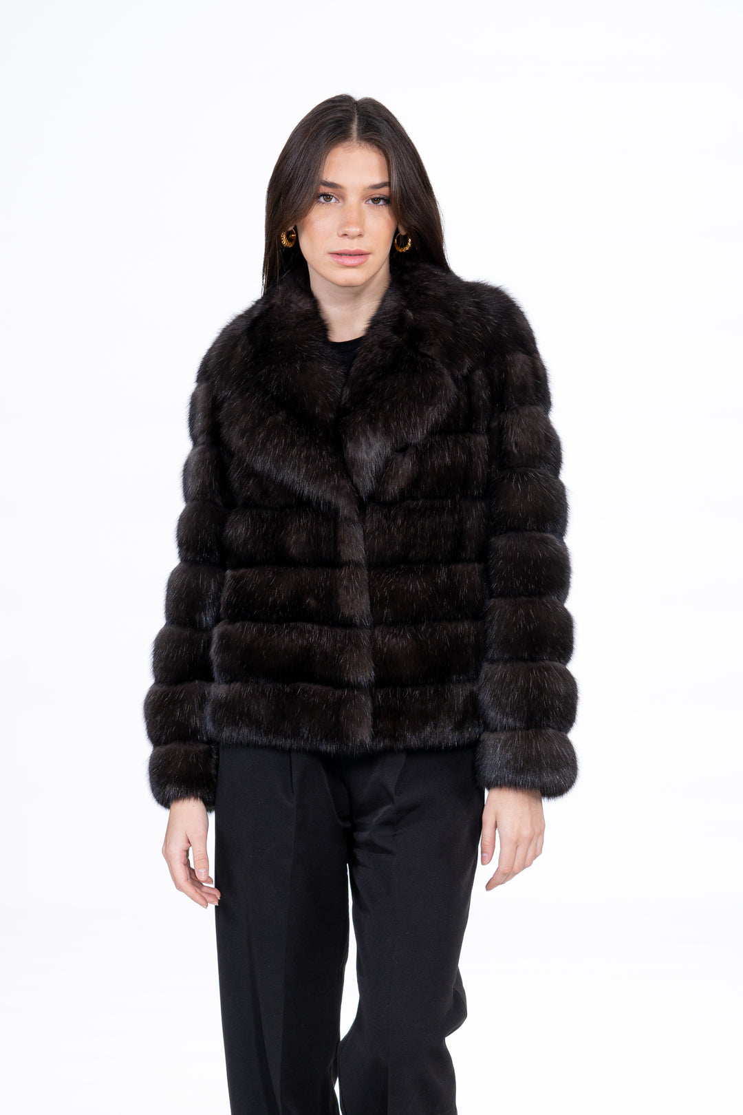 Manzari Russian sable fur coat for a timeless look