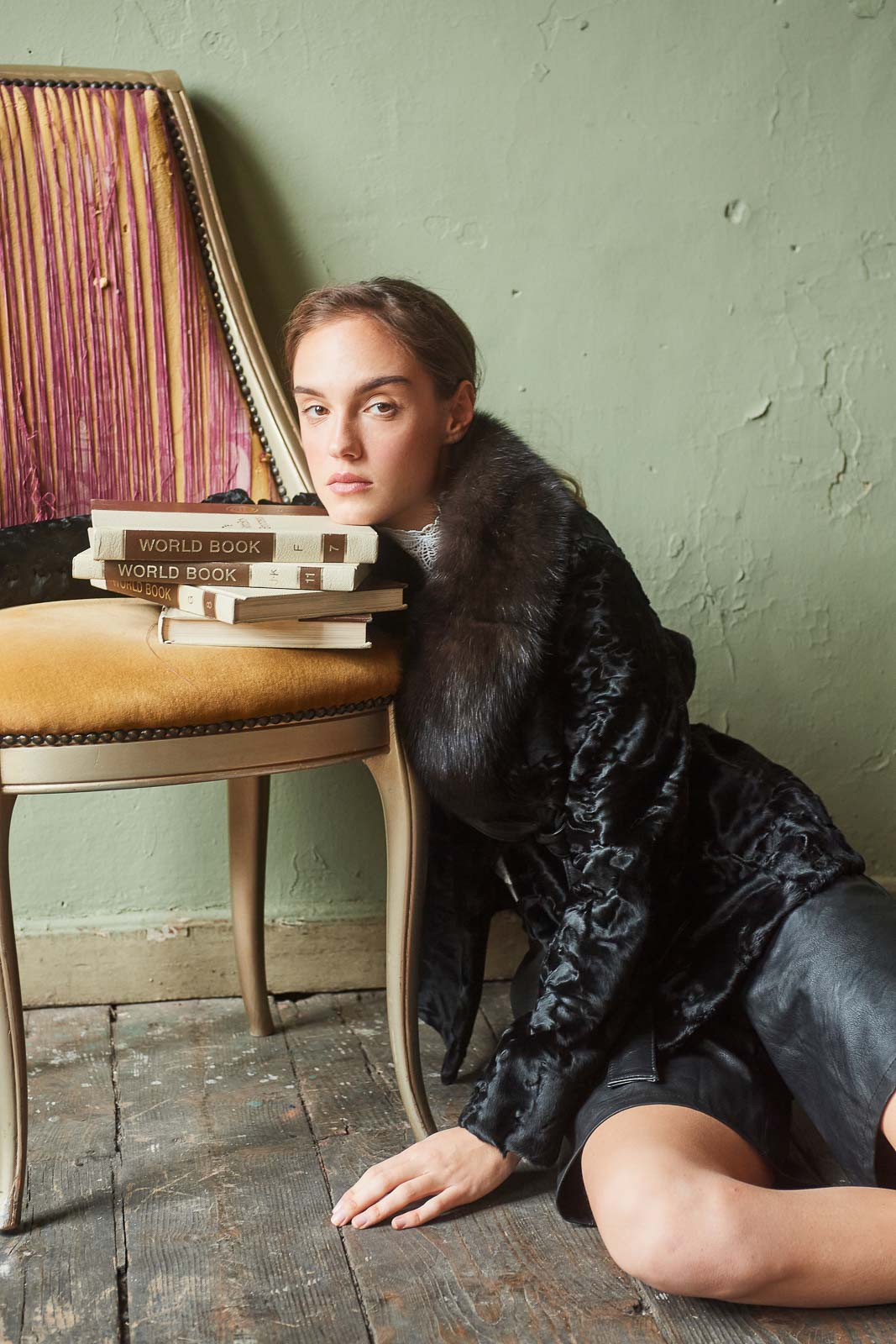 High-quality swakara fur coat for fashion enthusiasts