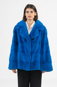 Manzari Mink fur coat for timeless elegance