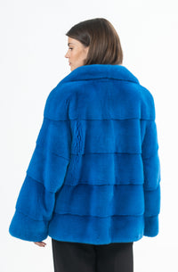 Chic Mink fur coat by manzari for a bold statement