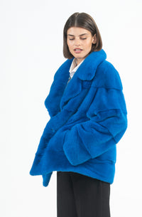 Manzari Mink fur coat for timeless elegance