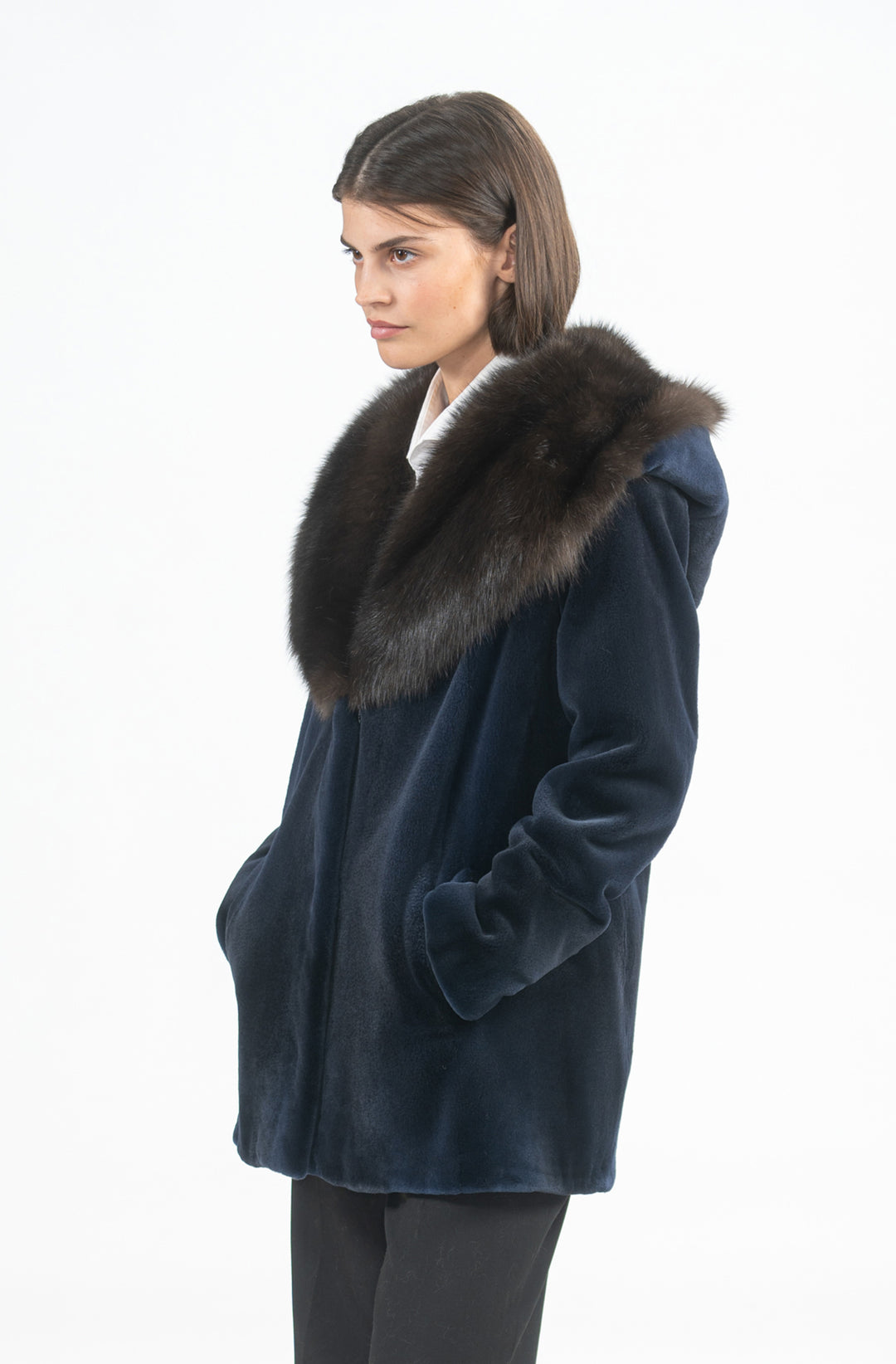 Exclusive Mink fur coat by manzari
