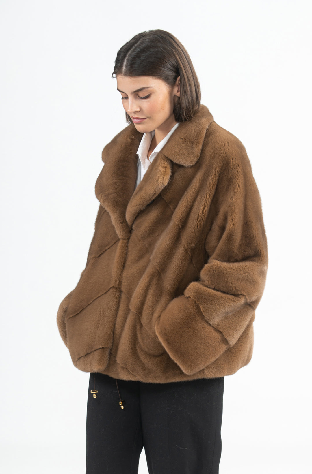 Exclusive Mink fur coat by manzari