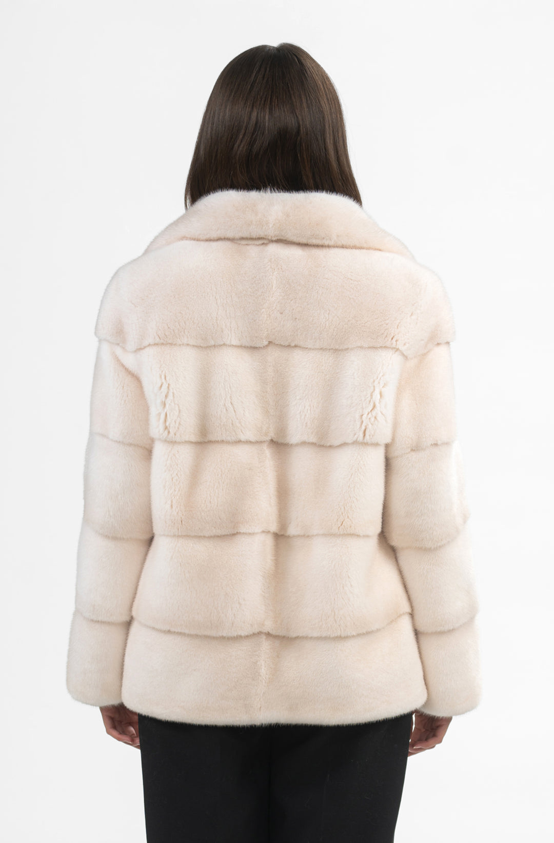 Chic Mink fur coat by manzari for a bold statement