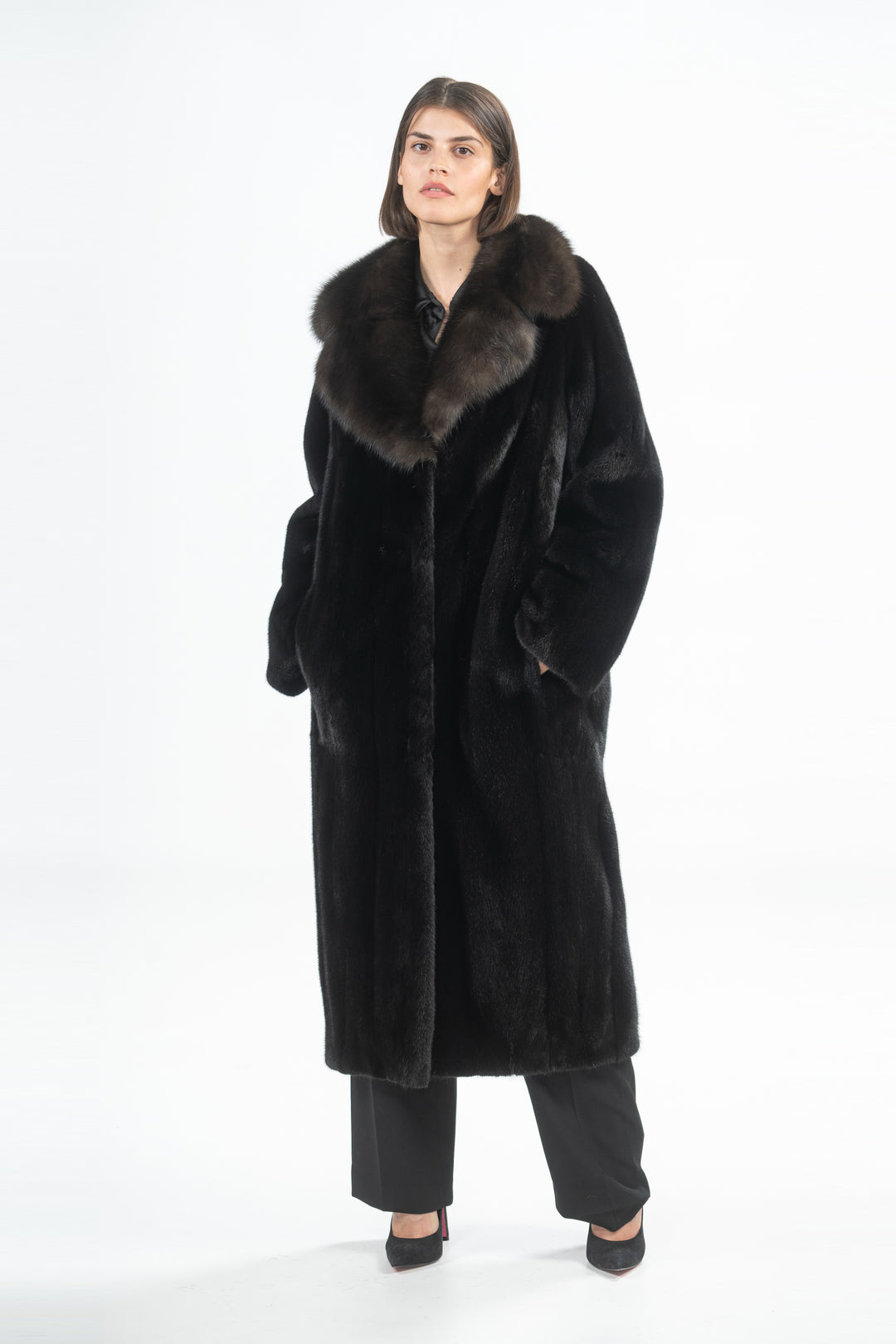 High-quality Mink fur coat for luxury lovers