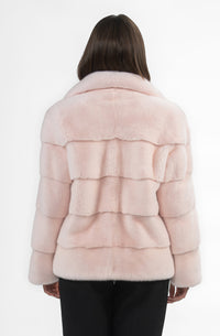 Manzari Mink fur coat for timeless elegance