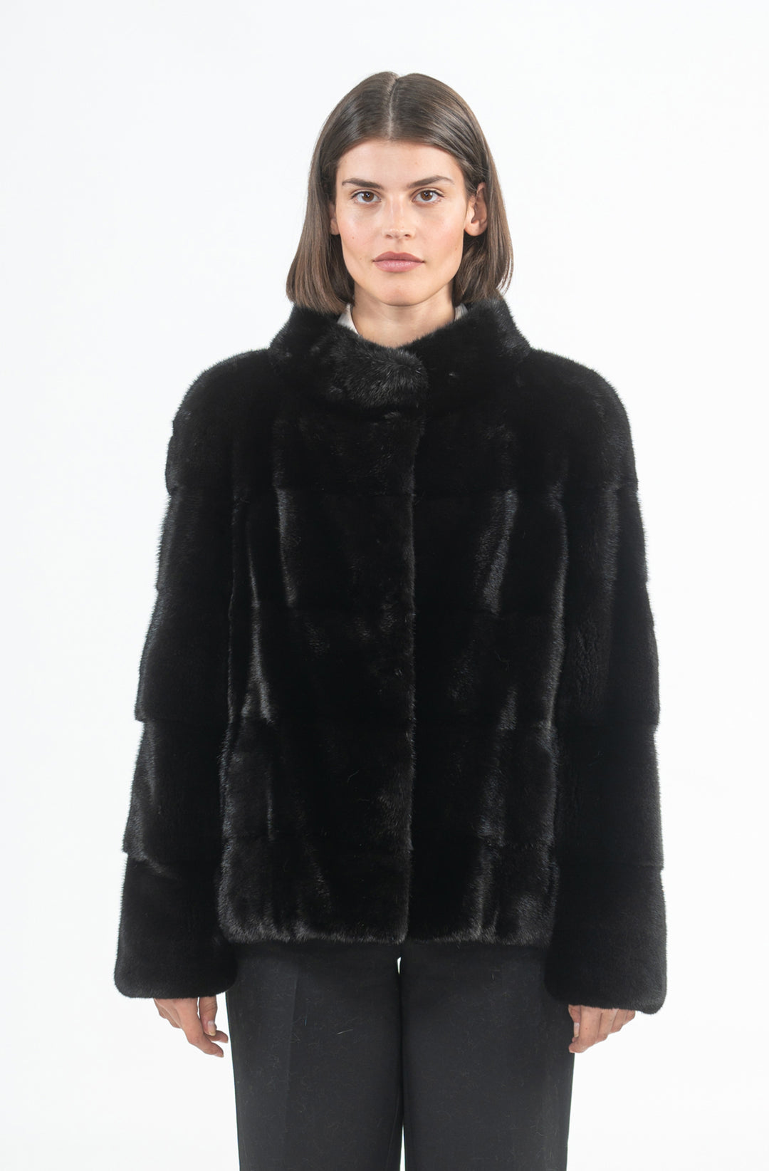 Premium Unknown Mink fur coat for a sophisticated style