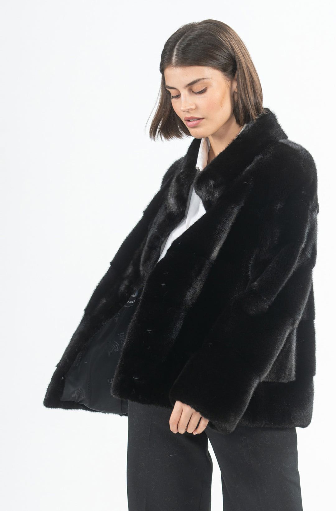 Exclusive Mink fur coat by manzari