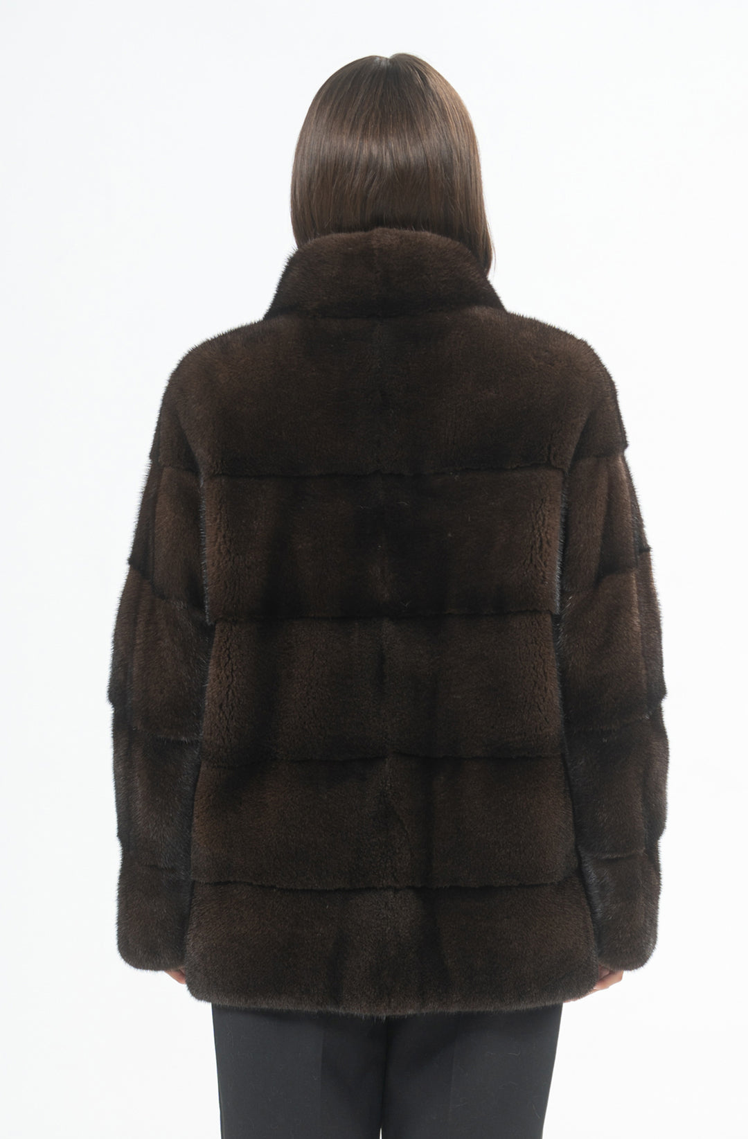 Manzari Mink fur coat for timeless elegance