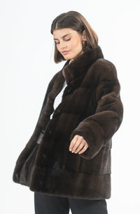 Premium Mink fur coat for a sophisticated style