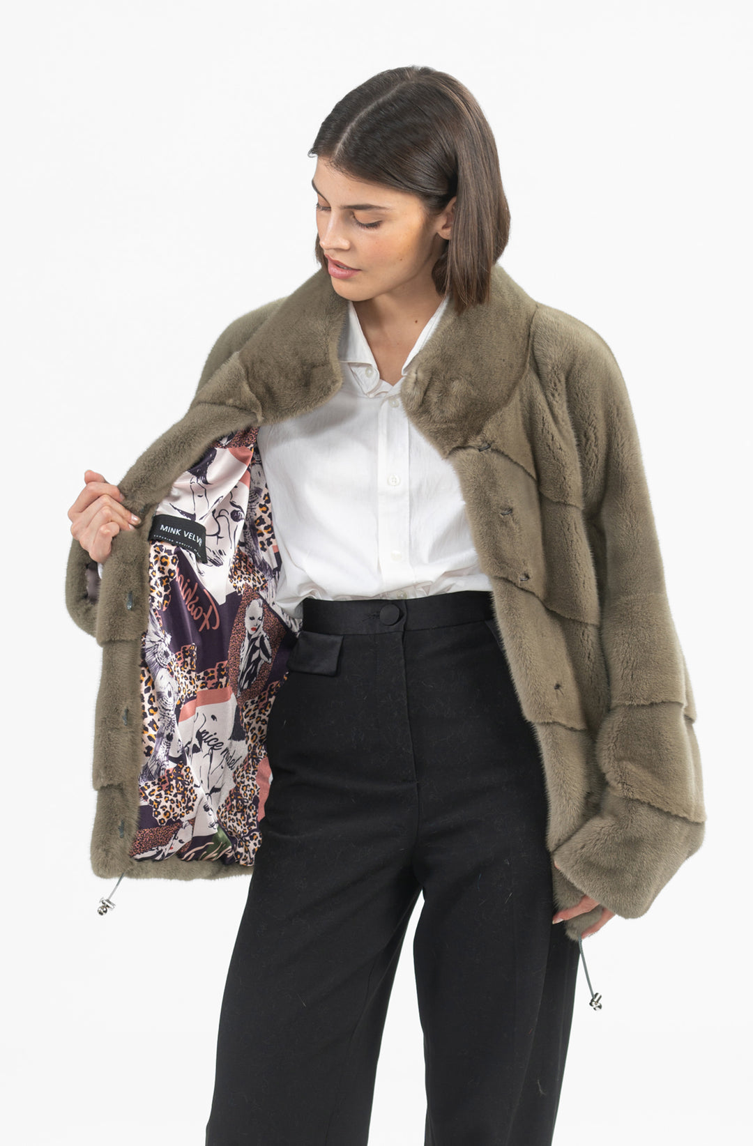 Classic Mink fur coat by manzari