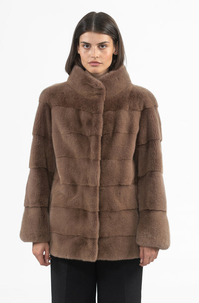 MINK SHORT JACKET