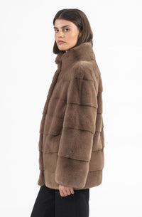 Premium Mink fur coat for a sophisticated style
