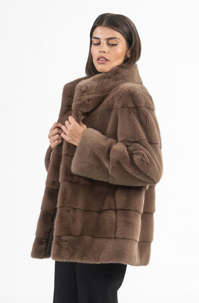 MINK SHORT JACKET