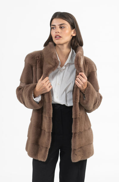 MINK SHORT JACKET