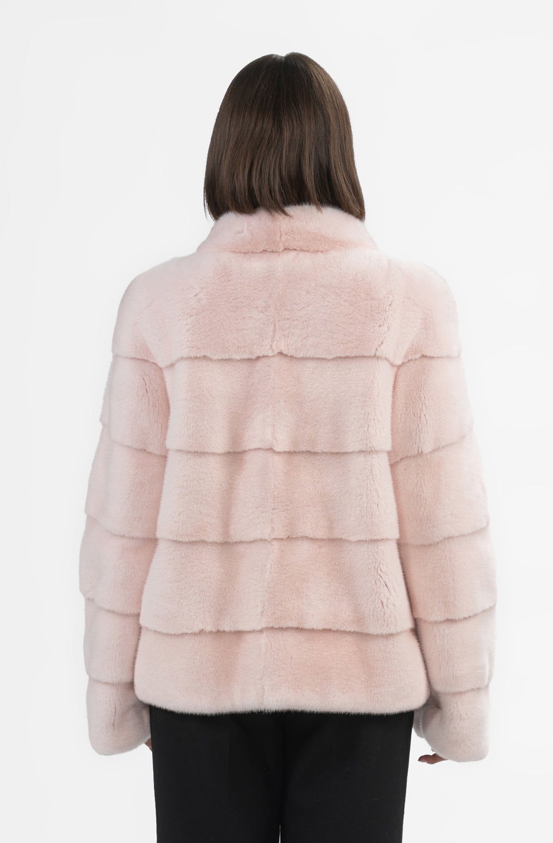 Manzari Unknown Mink fur coat with a modern touch