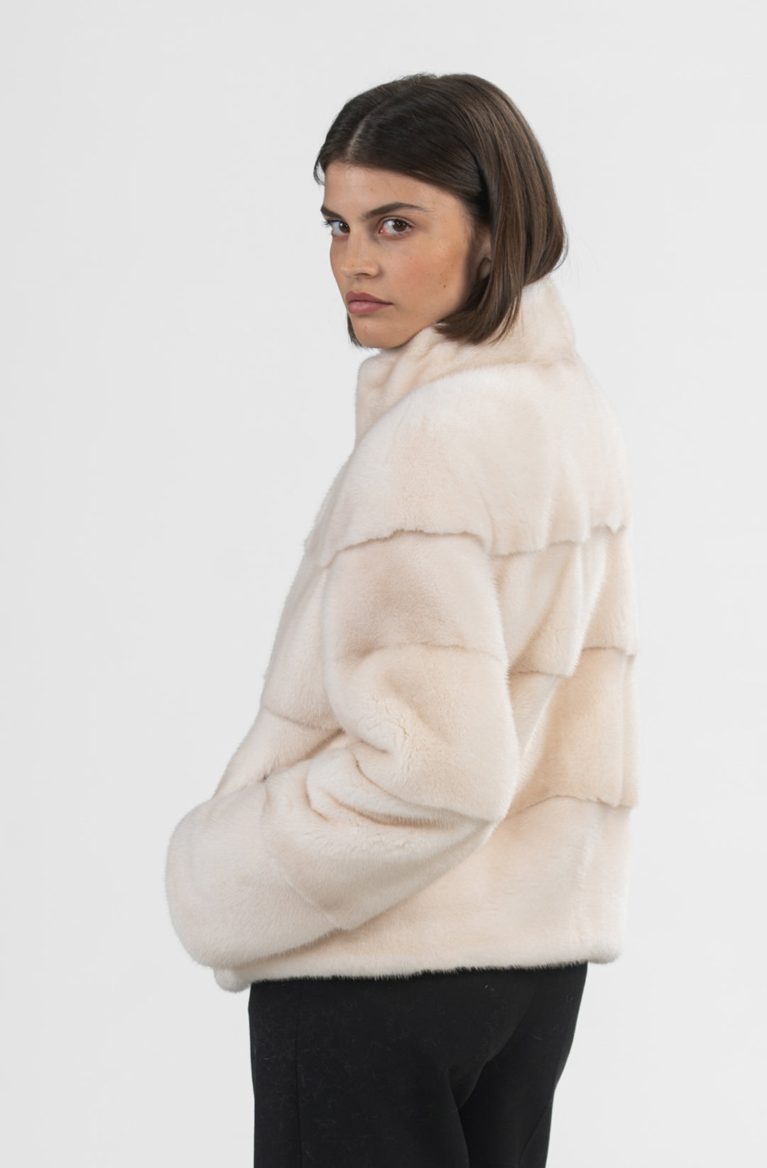 Premium Unknown Mink fur coat for a sophisticated style