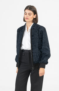 Stylish Swakara fur coat by manzari