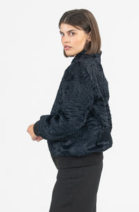 Manzari Swakara fur coat for a bold look