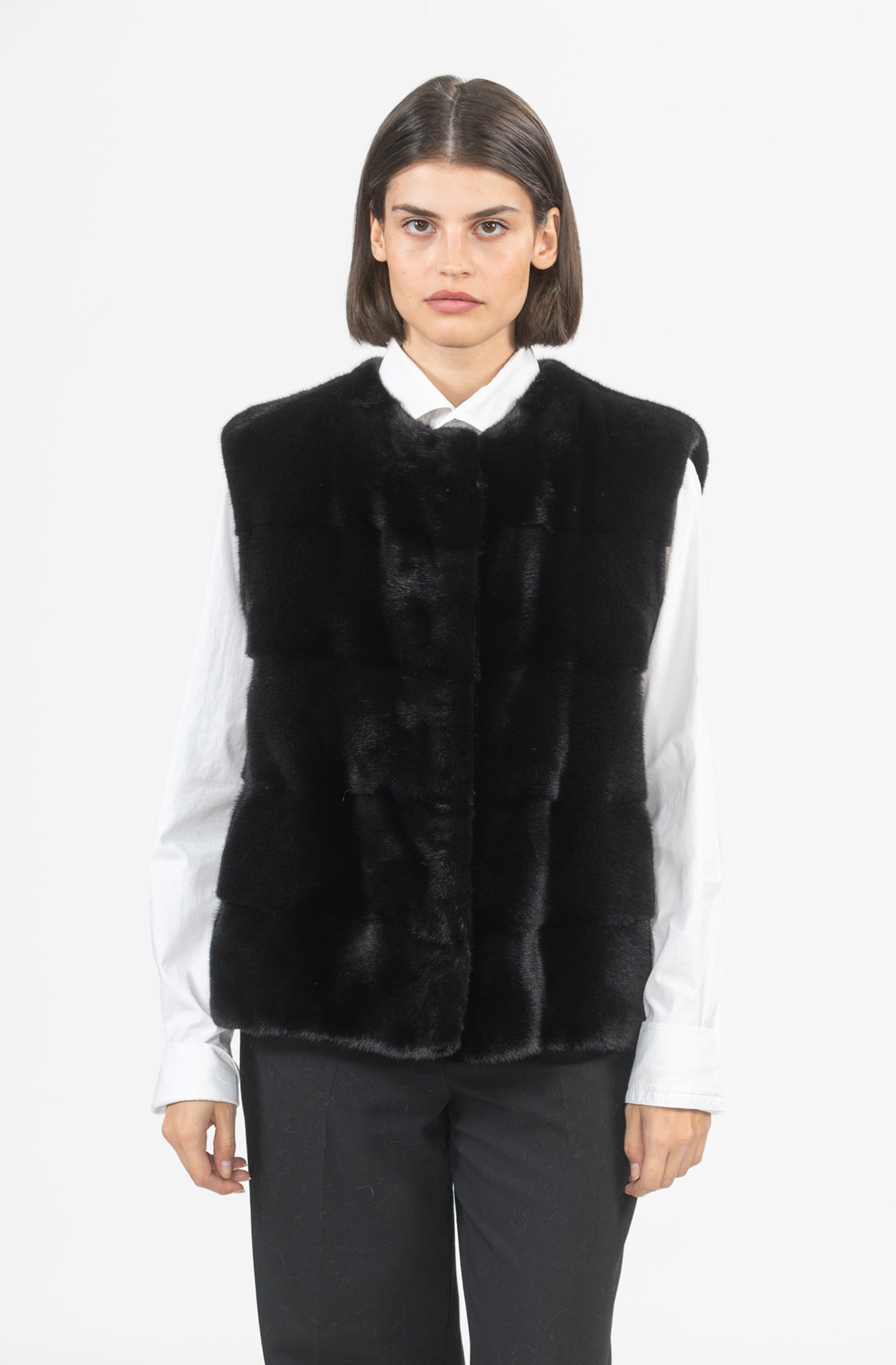 MINK SHORT VEST